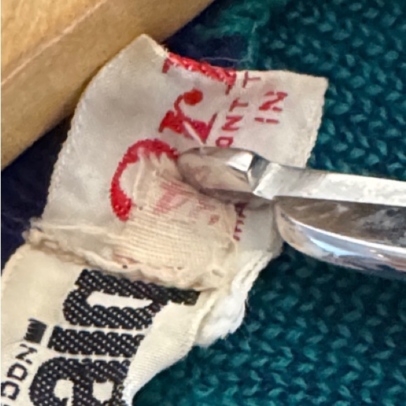 70s John Craig Chevron Mini Dress - Picture 3 of 5